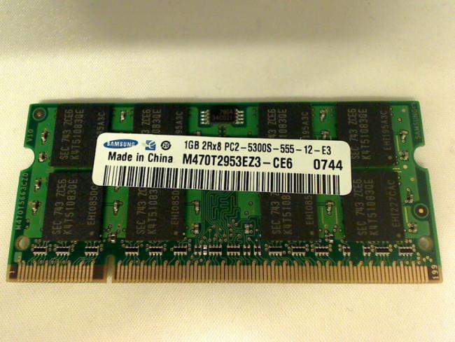 1GB DDR2 PC2-5300S Samsung SODIMM Ram Fujitsu AMILO Xa2528 XTB71