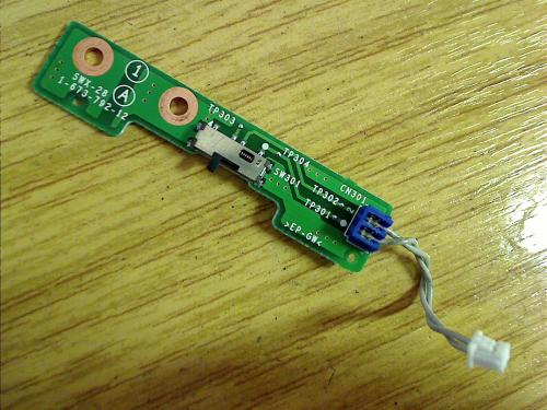 Power Einschalt Board circuit board Module board Cable Sony PCG-F160