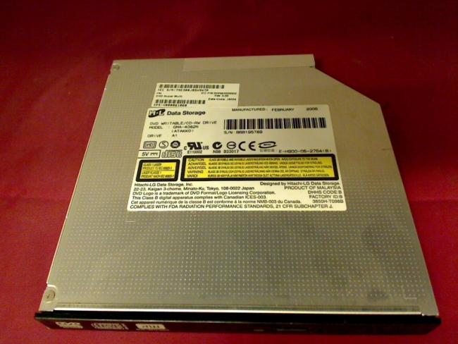 DVD Burner GMA-4082N IDE with Bezel & Fixing Toshiba A100-151