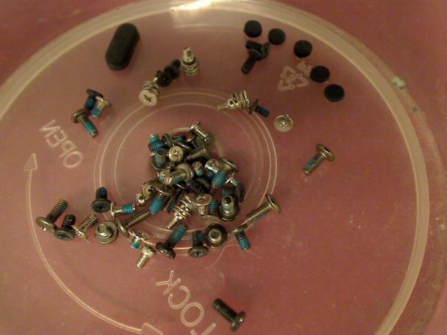 Original Screws Set with LCD Rubber Covers Toshiba A100-151