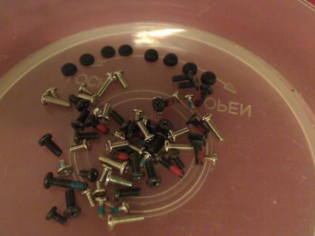 Original Screws Set with Display Rubber Covers FS Pa3553 MS2242