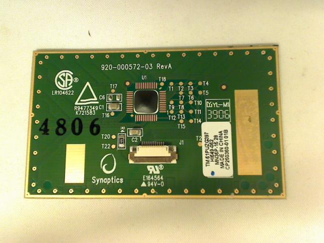 Touchpad Maus Board circuit board Module board Card Fujitsu Lifebook E8210 WB2