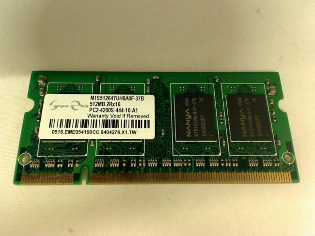 512MB DDR2 PC2-4200S SODIMM Ram Memory GERICOM Phantom 1460e