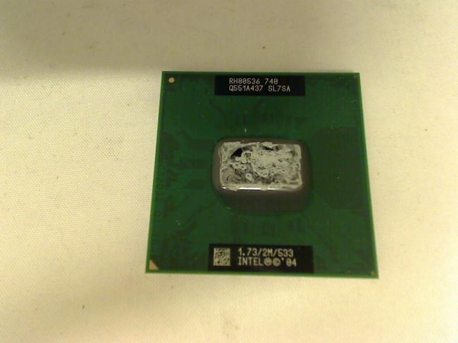 1.73 GHz Intel Pentium M740 CPU Prozessor Samsung R50 NP-R50 E