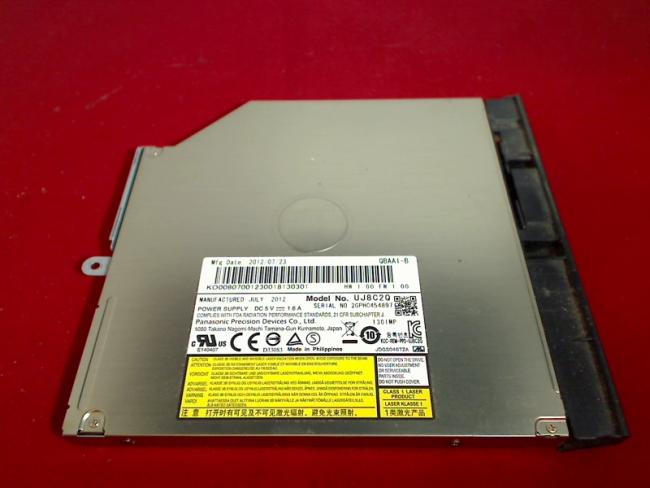 DVD Burner SATA UJ8C2Q with Bezel & Fixing Acer Aspire V5-531 MS2361