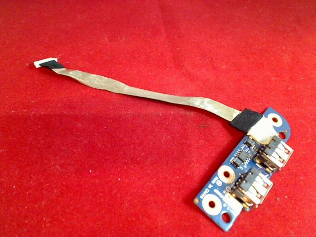USB Port socket Board Cable cable circuit board Module board Packard Bell LJ71 K