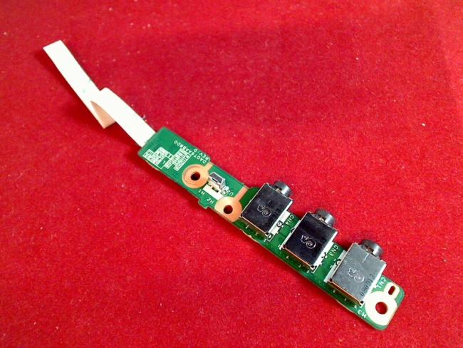 Audio Sound Board Card Module board circuit board Cables HP dv5 - 1124ez
