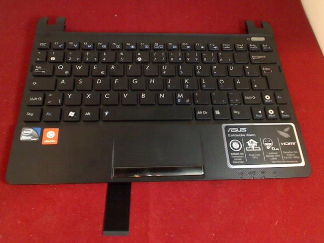 Housing Upper shell Palm rest with Touchpad Keyboard German ASUS EEE PC X101CH