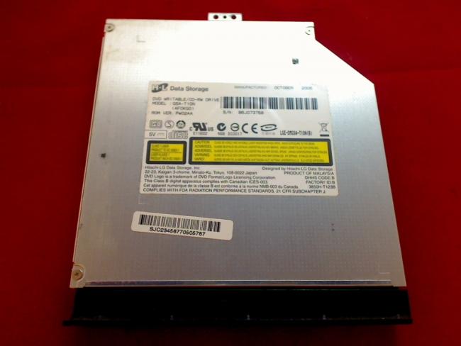 DVD Burner IDE GSA-T10N with Bezel & Fixing Fujitsu Amilo Pi1505