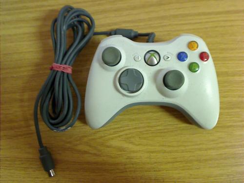 Original CONTROLLER WEISS Gamepad from Microsoft Xbox 360