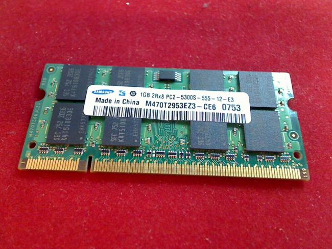1 GB DDR2 PC2-5300S Ram Arbeitsspeicher Samsung NP-R700