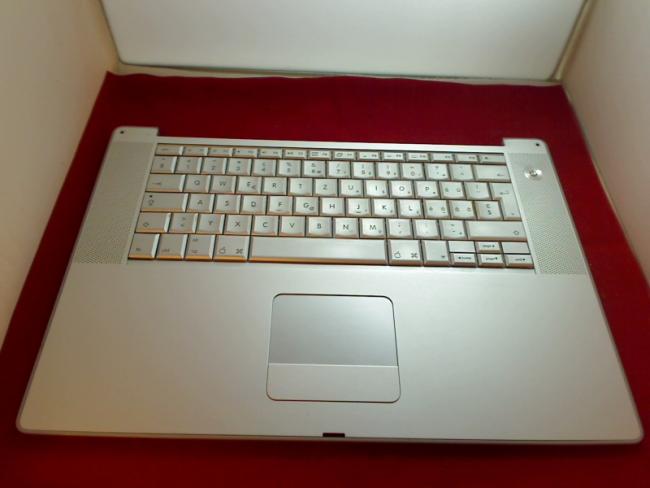Housing Upper shell Palm rest Touchpad Keyboard Apple PowerBook G4 A1106 15\"