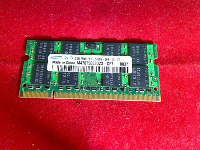 2GB DDR2 PC2-6400S SODIMM Samsung RAM Memory HP Compaq 6830s