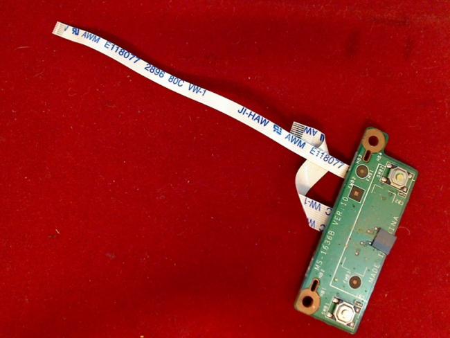 Touchpad Switch keys Board Cables MSI EX600 MS16362
