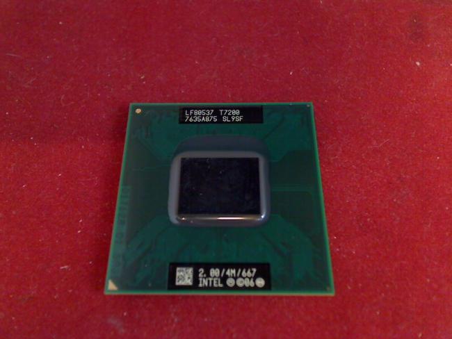 2 GHz Intel Core 2 Duo T7200 CPU Prozessor HP DV6000 dv6196ea