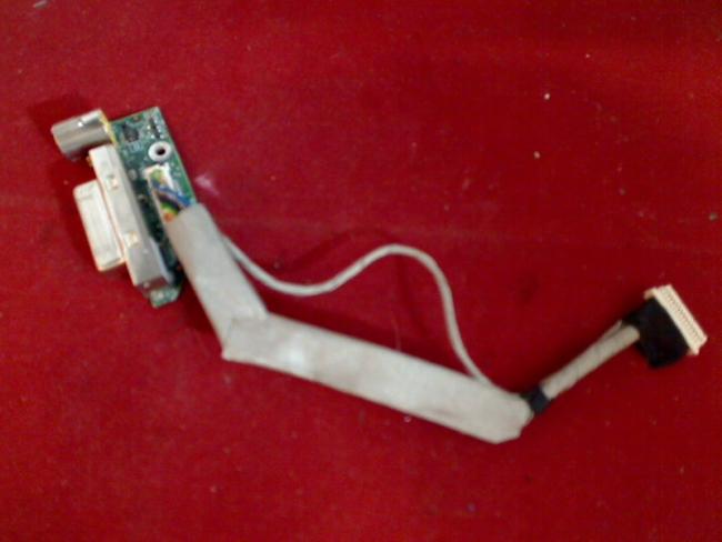 DVI VGA S-Video Port Board Cables Fujitsu Amilo M3438G