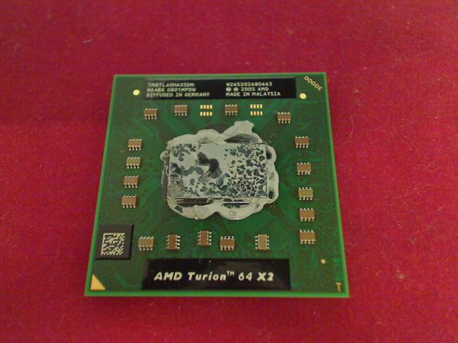 2 GHz AMD Turion 64 X2 TL-60 TL60 CPU Prozessor Dell D531 PP04X