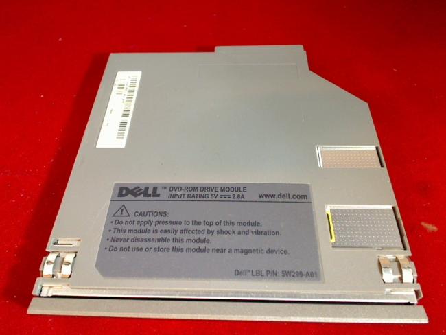 DVD ROM Drive with Bezel & mounting frames Adapter Dell D505 PP10L