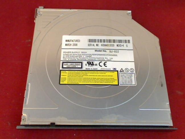 DVD Burner IDE UJ-832 with Bezel & Fixing Sony PCG-6J1M