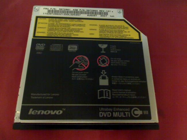 DVD Burner UJ-860 IDE with Bezel & Fixing Lenovo R61i 8932-AEG