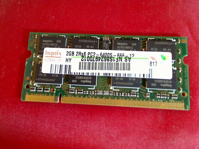 2GB DDR2 PC2-6400S Hynix SODIMM Ram Memory Asus M51V