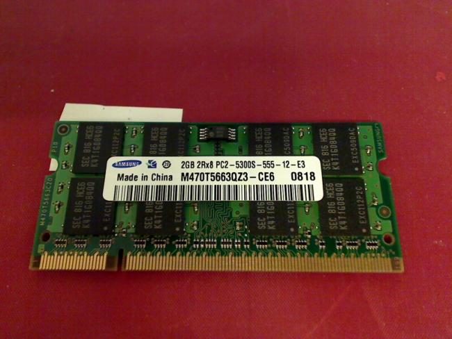 2GB DDR2 PC2-5300S Samsung SODIMM Ram Memory HP dv6700 dv6844ez