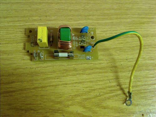 Power Netzteil Platine Modul Board aus CASO Mikrowelle MCG25 3075