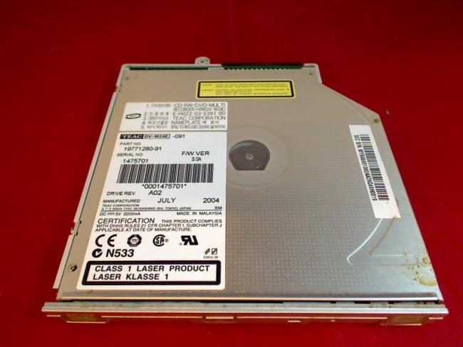 DVD Burner DV-W24E-091 with Blende, Adapter & Fixing Samsung M40