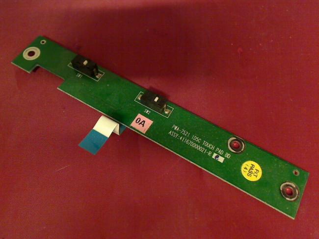 Touchpad Switch Board circuit board Cable cable IPC Natcomp 7521
