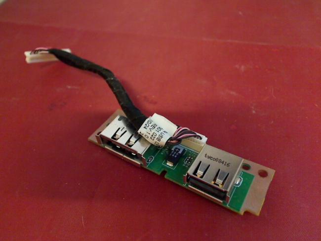USB eSATA Port socket Board circuit board Cables Acer Extensa 5630 MS2231