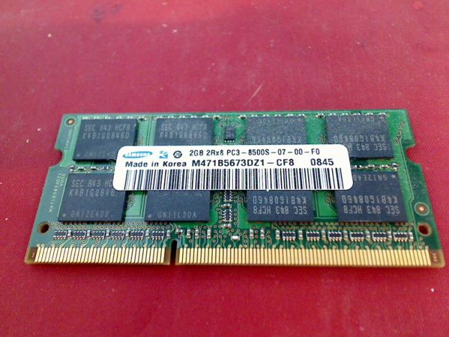 2GB DDR3 PC3-8500S SODIMM Ram Memory Samsung Lenovo T500 2055-7LG