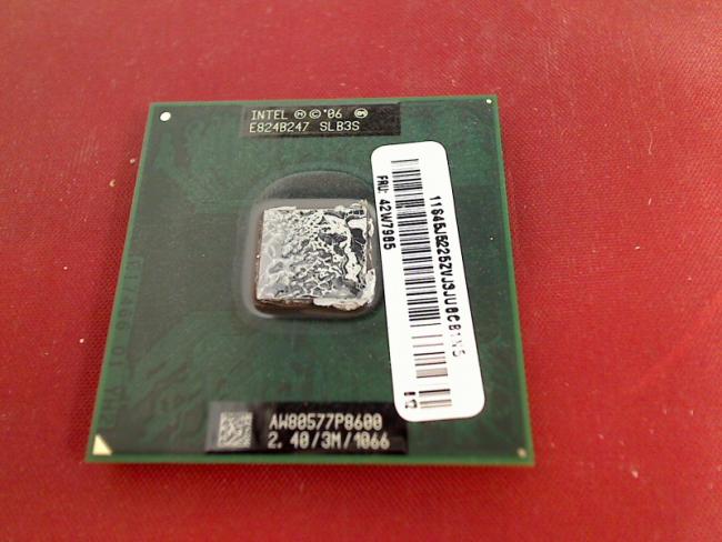 2.4 GHz Intel Core 2 Duo P8600 SLB3S CPU Prozessor Lenovo T500 2055-7LG