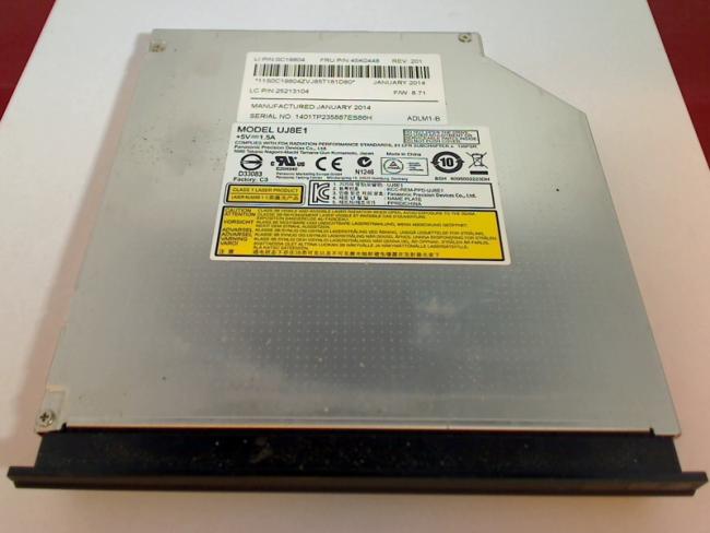 DVD Burner UJ8E1 SATA with Bezel & Fixing Lenovo G710 20252