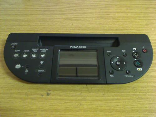 operating unit Display incl. electronic spare part Canon Pixma MP 800