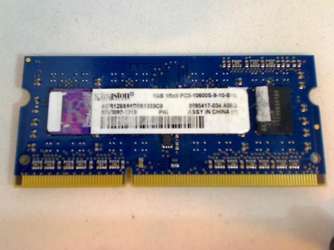 1GB Kingston DDR3 PC3-10600S SODIMM Ram Memory Acer Aspire One D270 ZE7