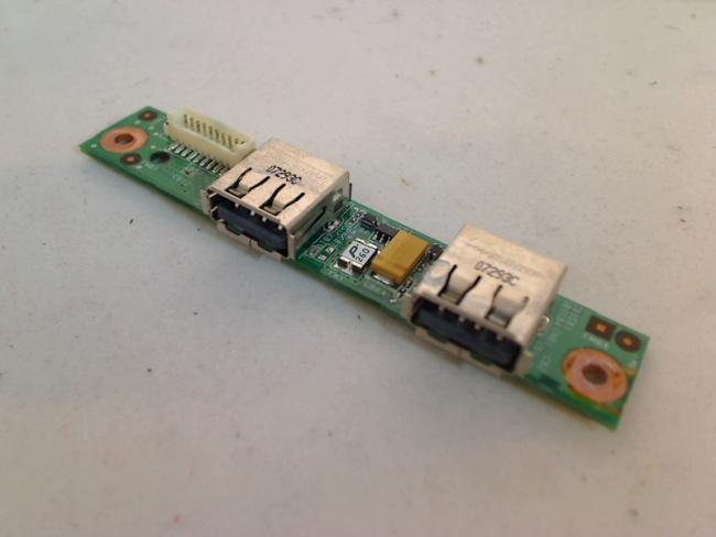 USB 2-fach Port socket Board circuit board Module board MSI GX-700 MS-1719