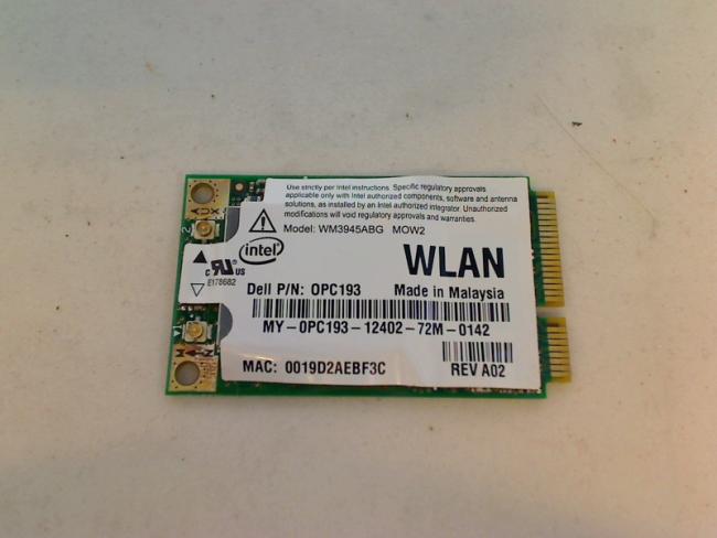 Wlan W-Lan WiFi Card Board Module board circuit board Dell M1210 PP11S