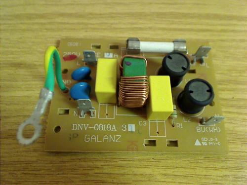 power supply Board circuit board spare part bifinett Microwave Oven KH 1166