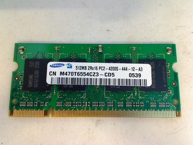 512MB DDR2 PC2-4200S Samsung SODIMM Ram Memory Fujitsu LifeBook C1320D
