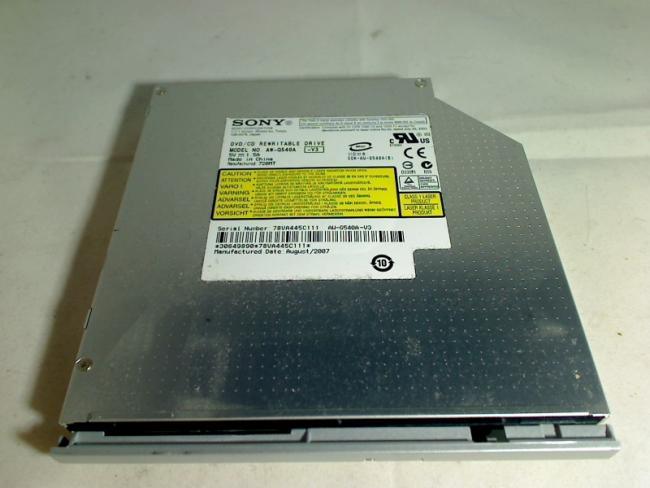 DVD Burner AW-G540A IDE with Bezel & Fixing Sony PCG-5J4M VGN-CR29XN