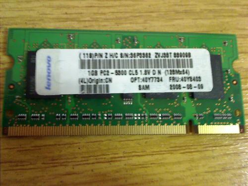 Original 1 GB Memory from Lenovo 7763-CTO X61