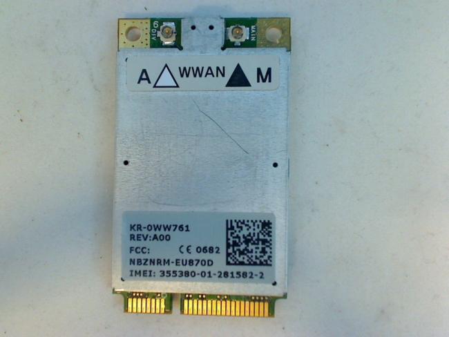 WWAN Card Board KR-0WW761 REV:A00 Dell D630C PP18L