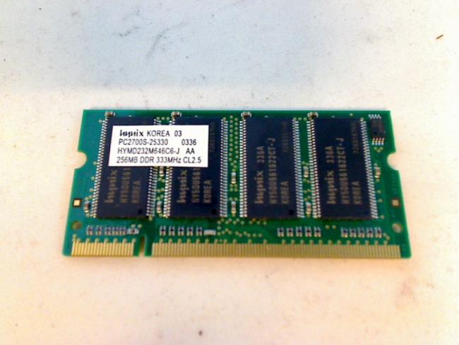256MB DDR PC-2700S 333MHz SODIMM Ram Memory HP Compaq NX6000