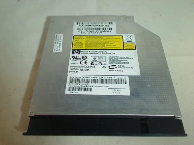 DVD Burner AD-7561S lightScribe with Bezel & Fixing Compaq 6735s C6735sUSI