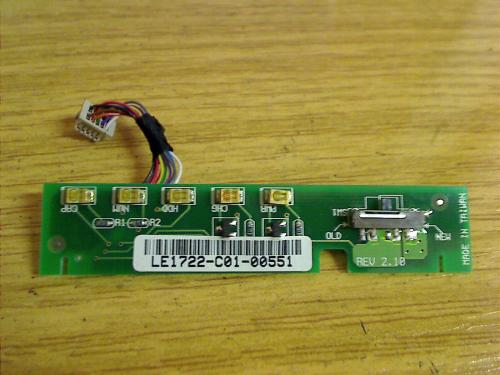 LED Switch Board circuit board from Asus L8400