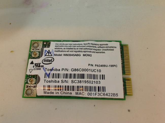 Wlan W-Lan WiFi Card Board Module board circuit board Toshiba Satellite P300 -