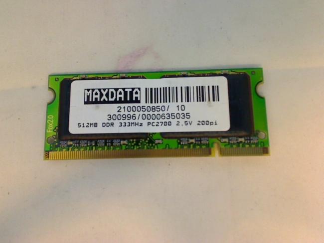 512MB DDR 333 PC2700 SODIMM Ram Memory Maxdata Pro 7000D X