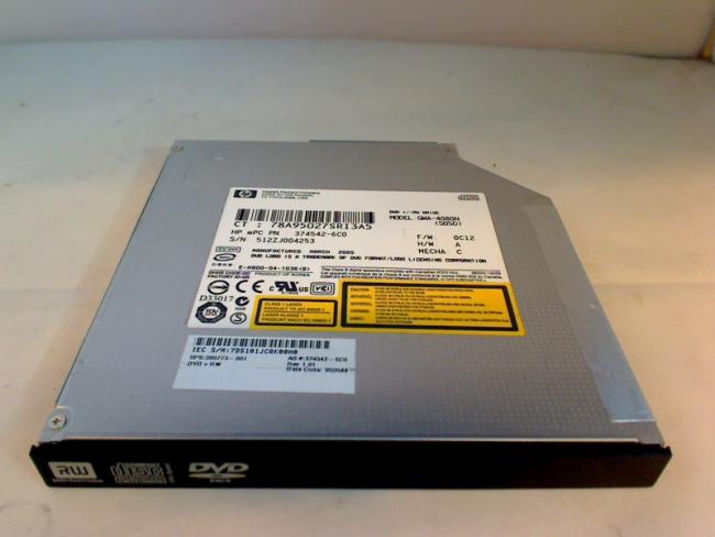 DVD Burner IDE GWA-4080N with Bezel & Fixing HP nc6120 HSTNN-105C