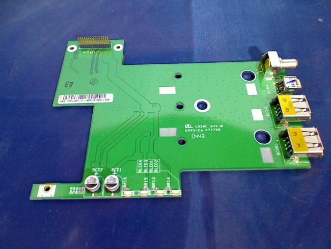 Port USB 2-fach Board circuit board Module board Card Asus W1000