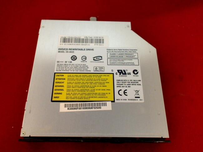 DVD Burner DS-8A2S SATA with Bezel & Fixing Acer 6530G-704G32Mn